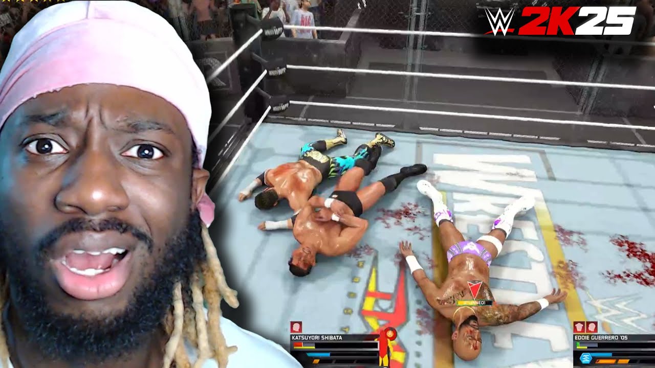 GREATEST STEEL CAGE TRIPLE THREAT MATCH WWE 2K25