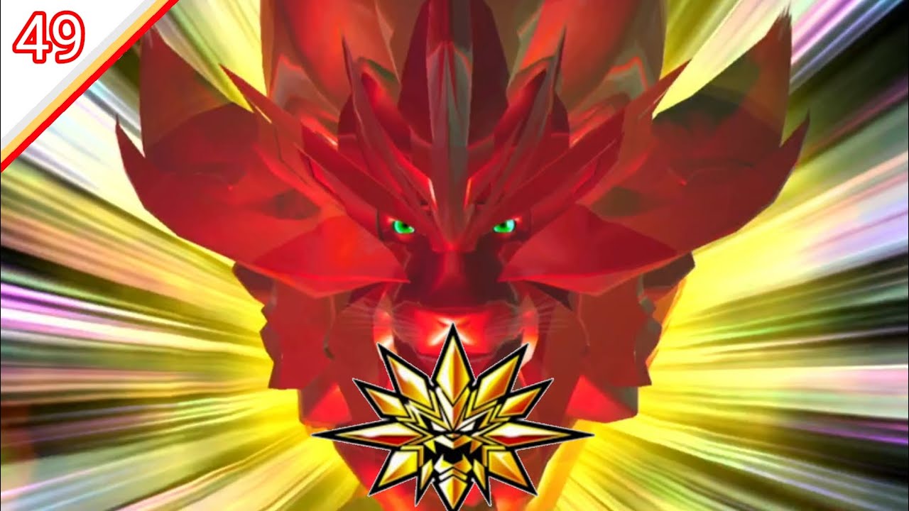 RED ONI & GENYOUSAI. STRONG ANIMAL KAISER MAX4 | Hyakuju Taisen Great Animal Kaiser (AXEL HARD WO...