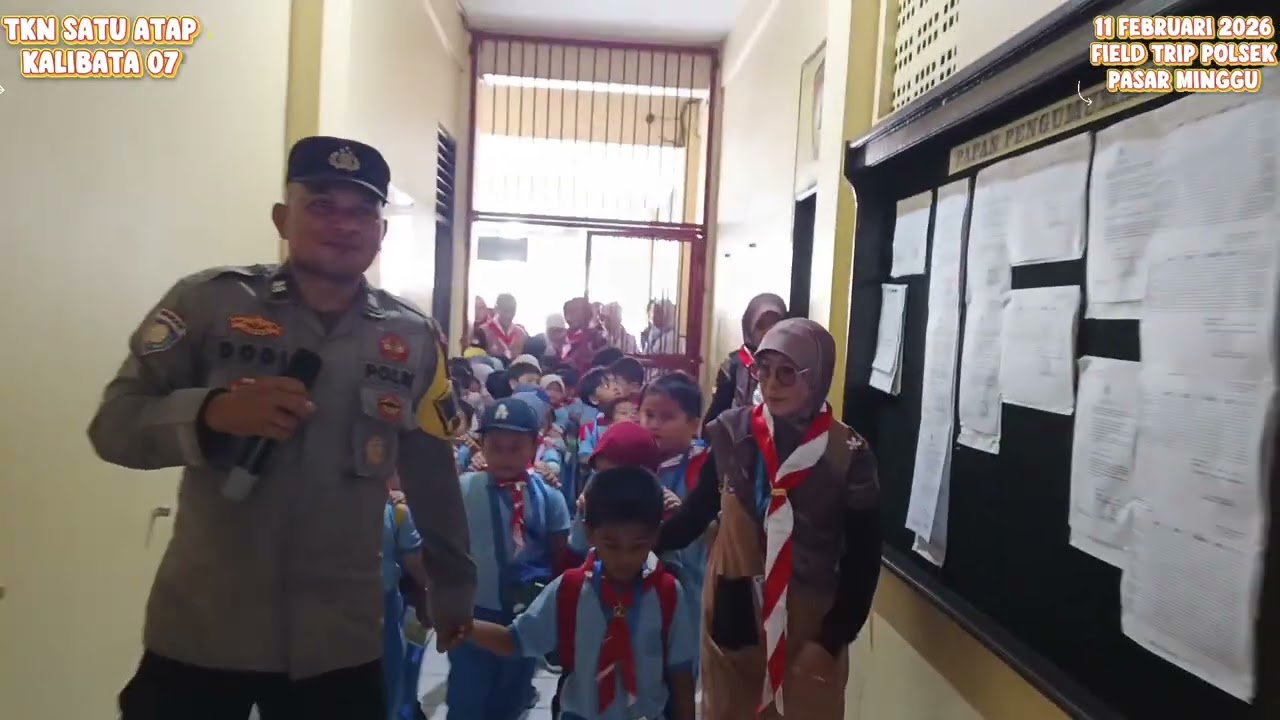 Field trip TKN satu atap kalibata 07 ke polsek pasar Minggu | Babang dirga
