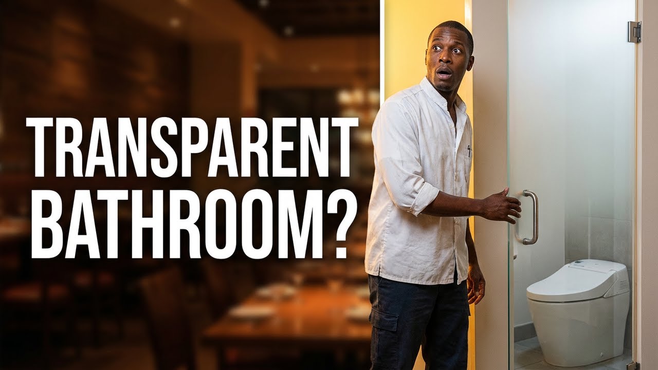 The Strangest Restaurant Toilet I've Experienced