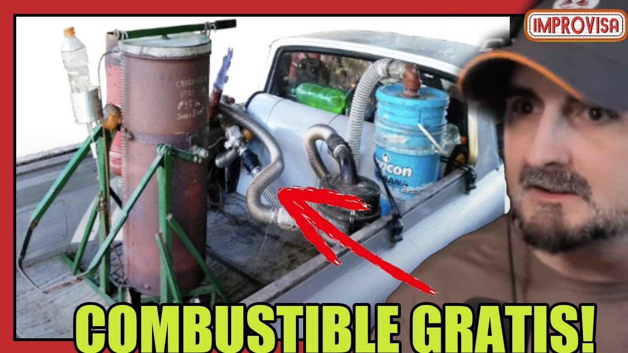 INVENTA un coche que funciona CON BASURA!!! y nos da el esquema para hacerlo en casa!!