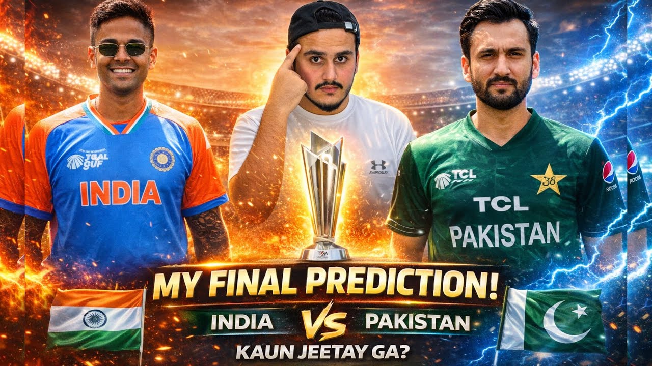 MY FINAL PREDICTION! | India 🇮🇳 vs Pakistan 🇵🇰 | T20 World Cup 2026”