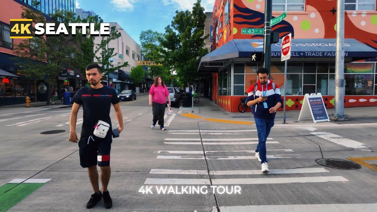 [4k] SEATTLE Walk : The U District