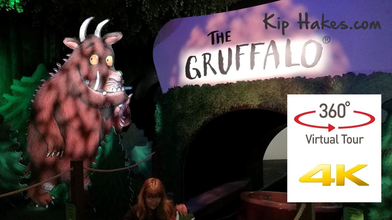 The Gruffalo River Ride Adventure at Chessington - 360&deg; 4k Full On Ride POV