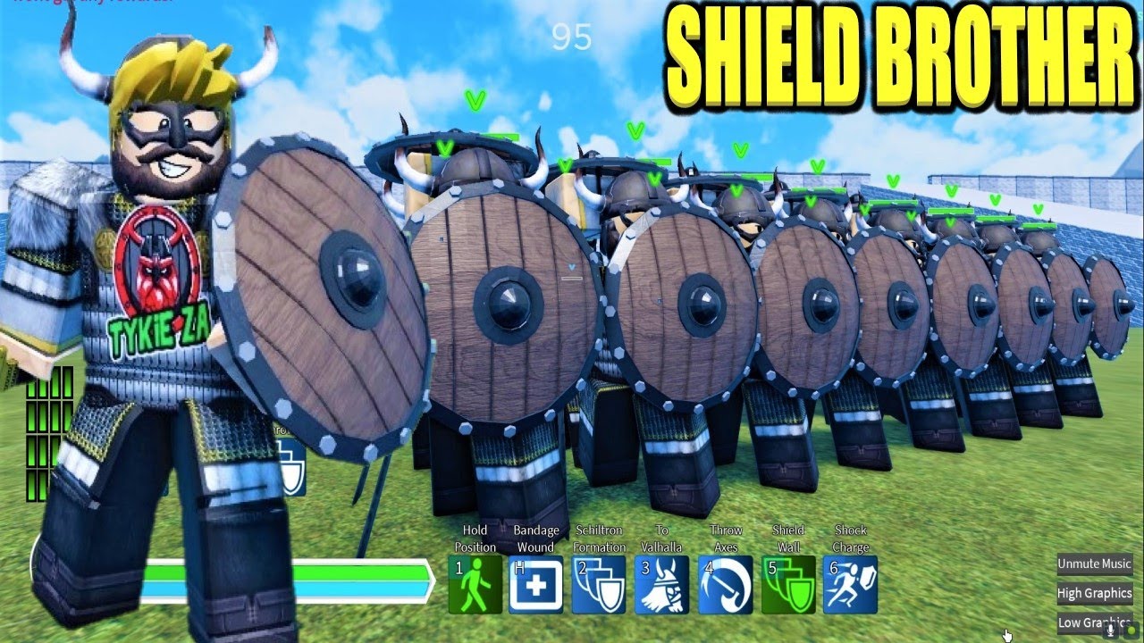 Roblox Warlords SHIELD BROTHER review