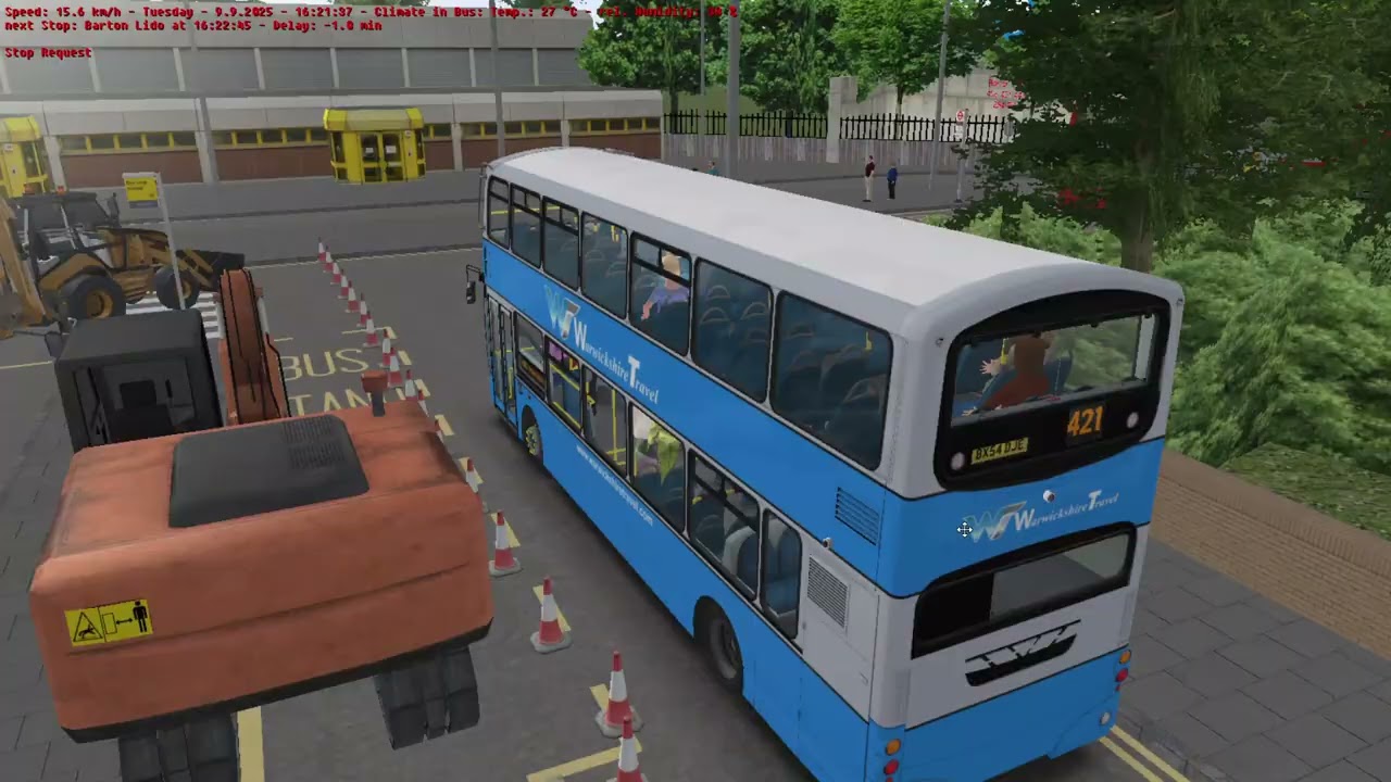 NEW Blueprint Production Gemini 1 B7TL Warwickshire Travel on Bowdenham V5 Route 421