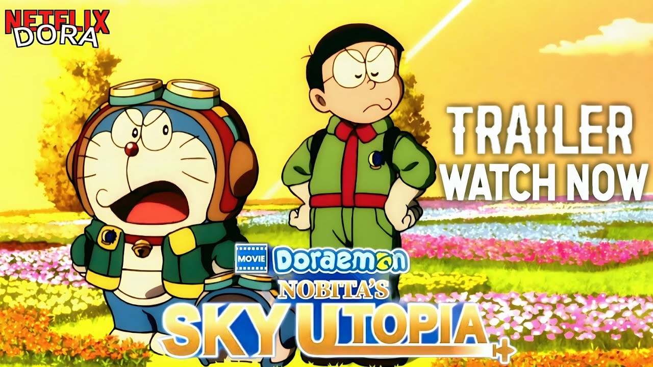 DoraemonNobita's Sky Utopia | official trailer | 25June First Episode Release...@DORANETFLIX