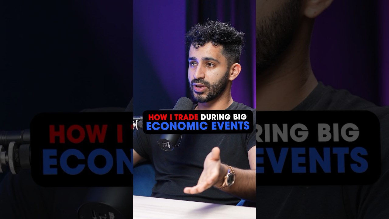 How I trade during big economic news! 🗞️