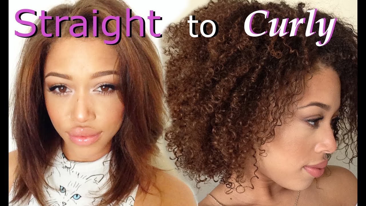 Straight to Curly with Design Essentials Naturals