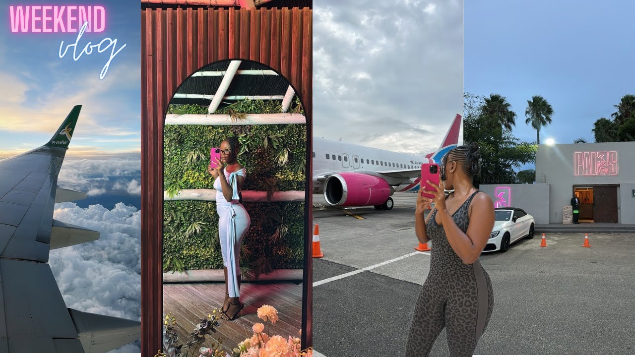 SPEND THE WEEKEND WITH ME/HIKING WITH MY GIRLS/FLYING TO JOHANNESBURG/PALMS RESTOBAR/VLOG
