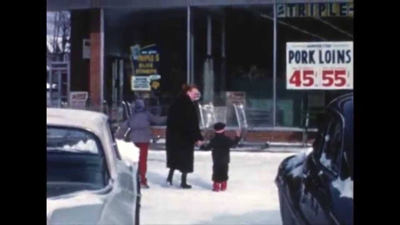Suffern NY snowstorm in 1960