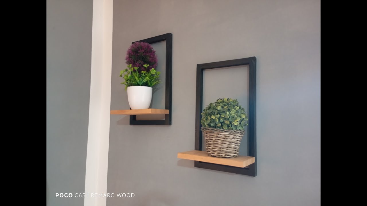 Com fazer quadro de Nicho Estilo Industrial de Madeira.