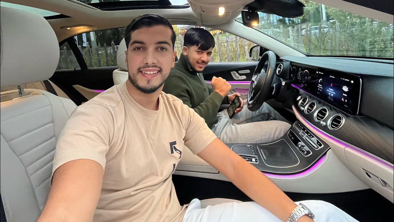 دوزنا من أغلى  شارع في بلجيكا بآخر مرسيديس 🚗🇧🇪