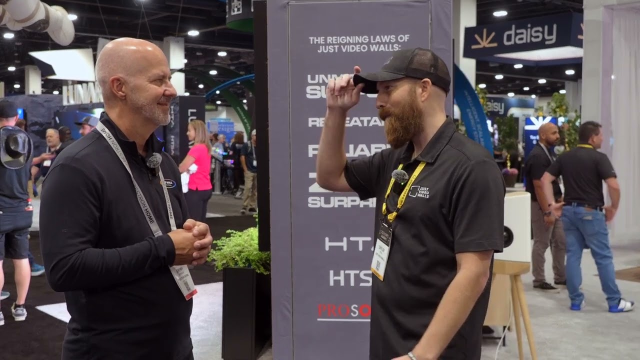 Just Video Walls' Skyler Meek Explains His Company's Focus at CEDIA Expo 2025