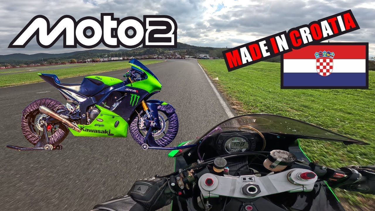 СДЕЛАНО САМОДЕЛЬНО Moto2 I Prototype ZXRR Сделано в ХОРВАТИИ