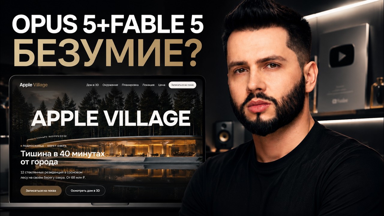 OPUS 5 VS FABLE 5 REVIEW: A REAL-WORLD PROJECT. BUILDING A 3D WEBSITE FROM SCRATCH.