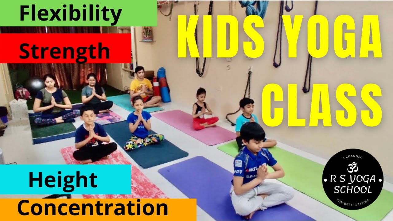 Kids Yoga Class | Yoga For Beginners | Yoga Poses For Kids | Height | Concentration | Flexibility
