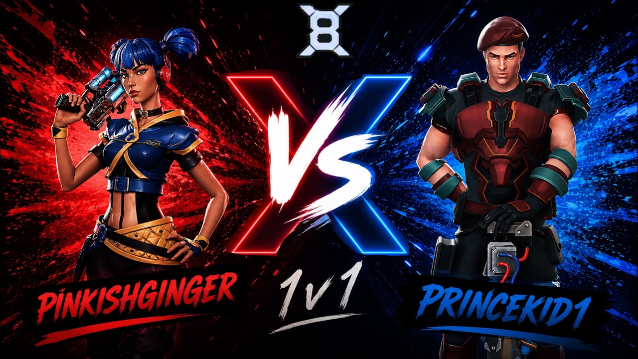 🔥 PinkishGinger vs PrinceKid1 | X8 VR 1v1