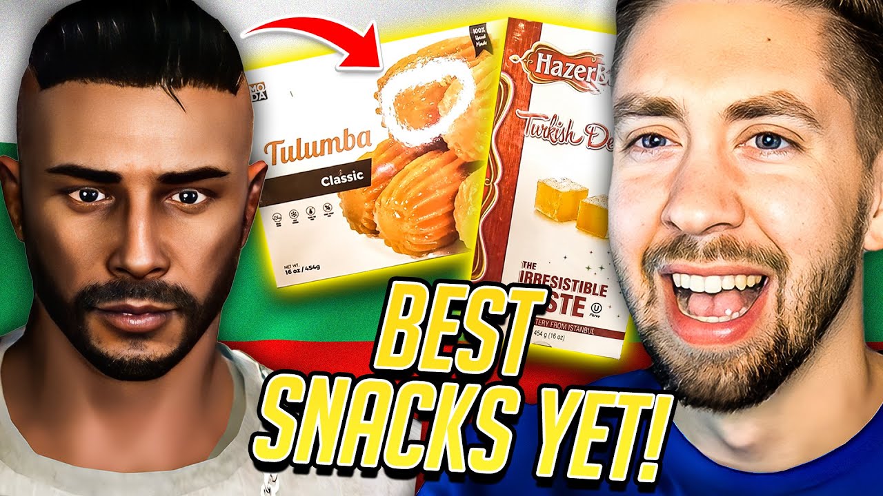 Trying Snacks from Bulgaria with Merald