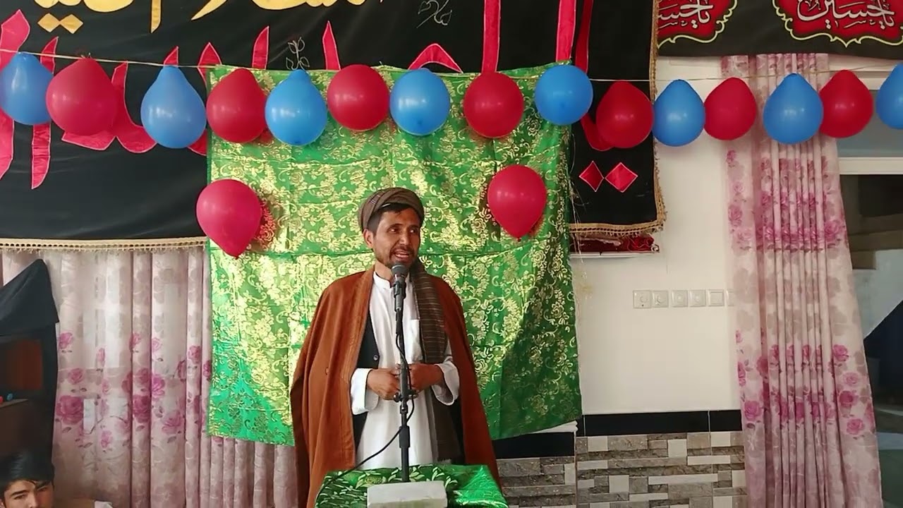 محفل جشن میلاد حضرت پیامبر اکرم (ص) ، در مجتمع قرآن و عترت مربوط قریه‌جات بلبل (۱۴۰۴ ش)