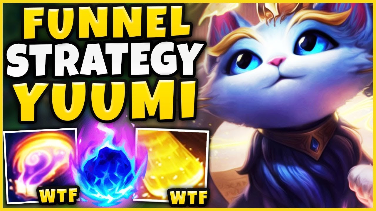 *NEW CHAMPION* YUUMI IS MADE FOR GOLD FUNNELING! RIOT DESIGNED HER FOR THIS! - League of Legends