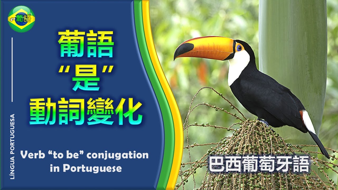 【葡語動詞 “是” 變化-現在式 | 葡语动词 “是” 变化-现在式】PORTUGUESE VERB "to be" (present tense)