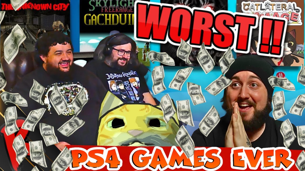 Дорогой мир худших игр для PS4 всех времён — @Caddicarus | РЕАКЦИЯ ОТСТУПНИКОВ