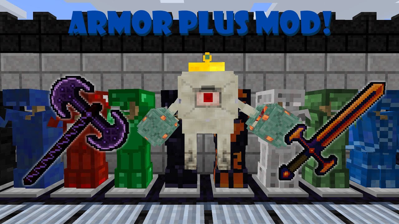 Weapons, Armor, Trophies... -  Armor Plus Mod Showcase