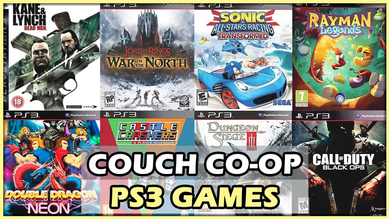 TOP 40 BEST COUCH CO-OP GAMES ON PS3 || PS3 GAMES
