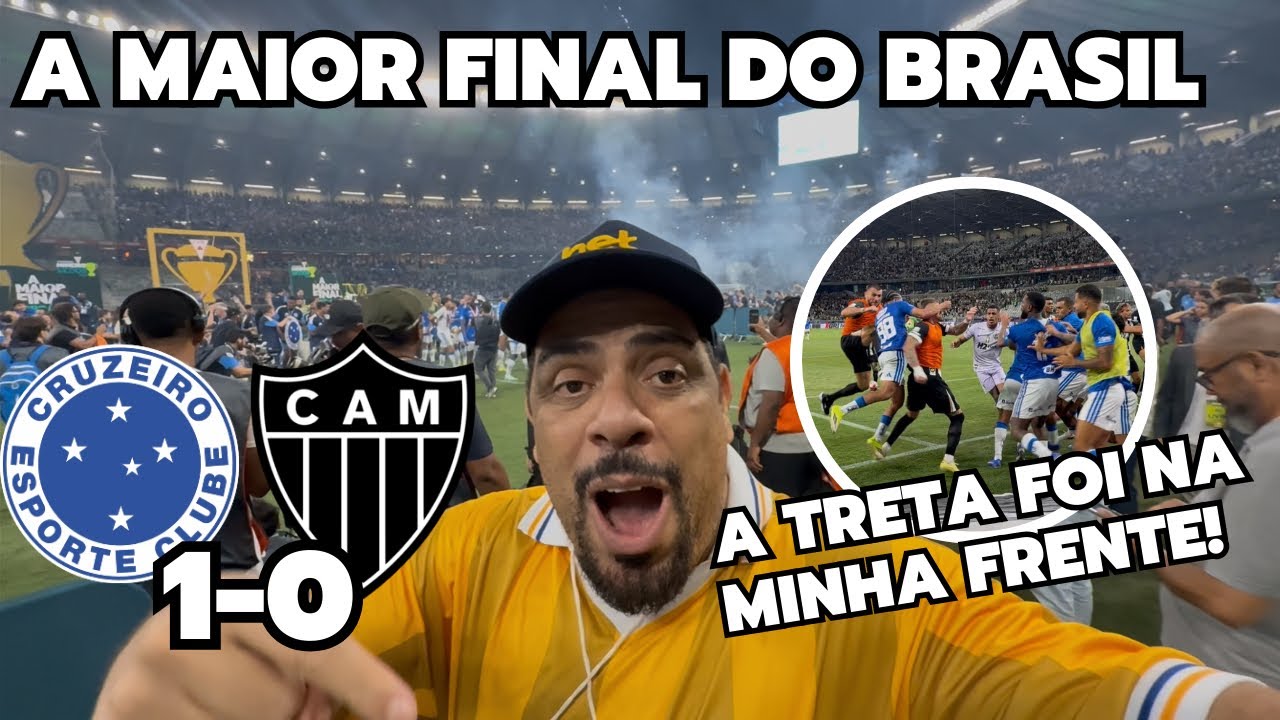 ESPETÁCULO DAS TORCIDAS, CRUZEIRO CAMPEÃO E IMAGENS EXCLUSIVAS DA TR3T4 - CRUZEIRO 1 x 0 ATLÉTICO MG