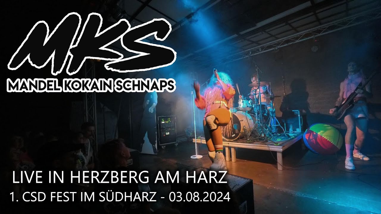 MANDELKOKAINSCHNAPS - Live beim CSD-Fest in Herzberg am Harz - 03.08.2024