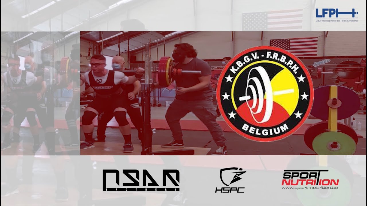 Belgian Open Powerlifting Championship 2022 - 83 & 120+Kg - HSPC Lasne