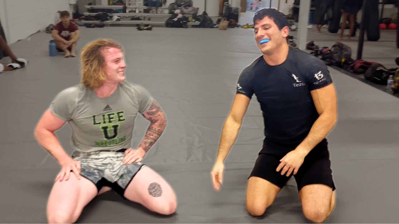 BJJ WORLD CHAMP VS WRESTLING NATIONAL CHAMP
