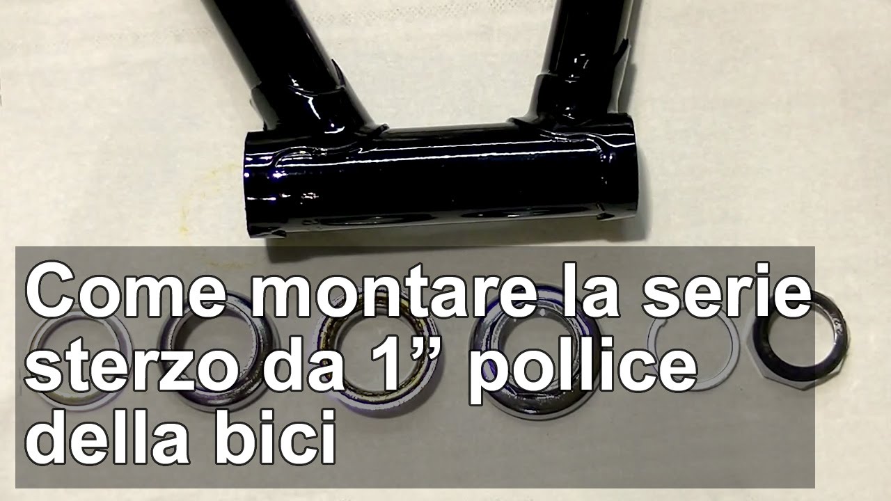 Come montare la serie sterzo da 1