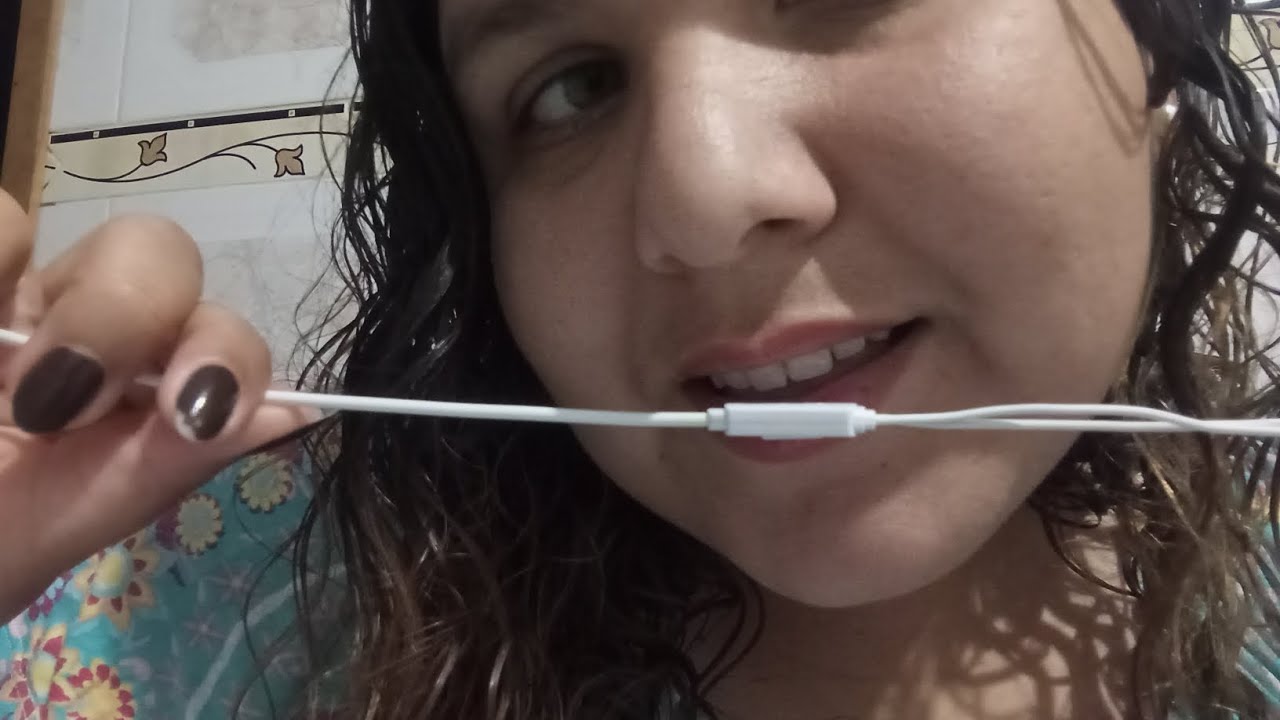 ASMR Comendo o Microfone 🤤 Sons de Boca Extremamente Relaxantes    #asmrbrasil #asmr 