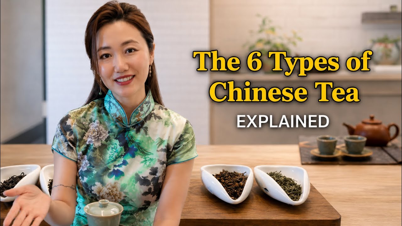 The Six Types of Chinese Tea Explained | Discover the Art of Real Tea 🍵