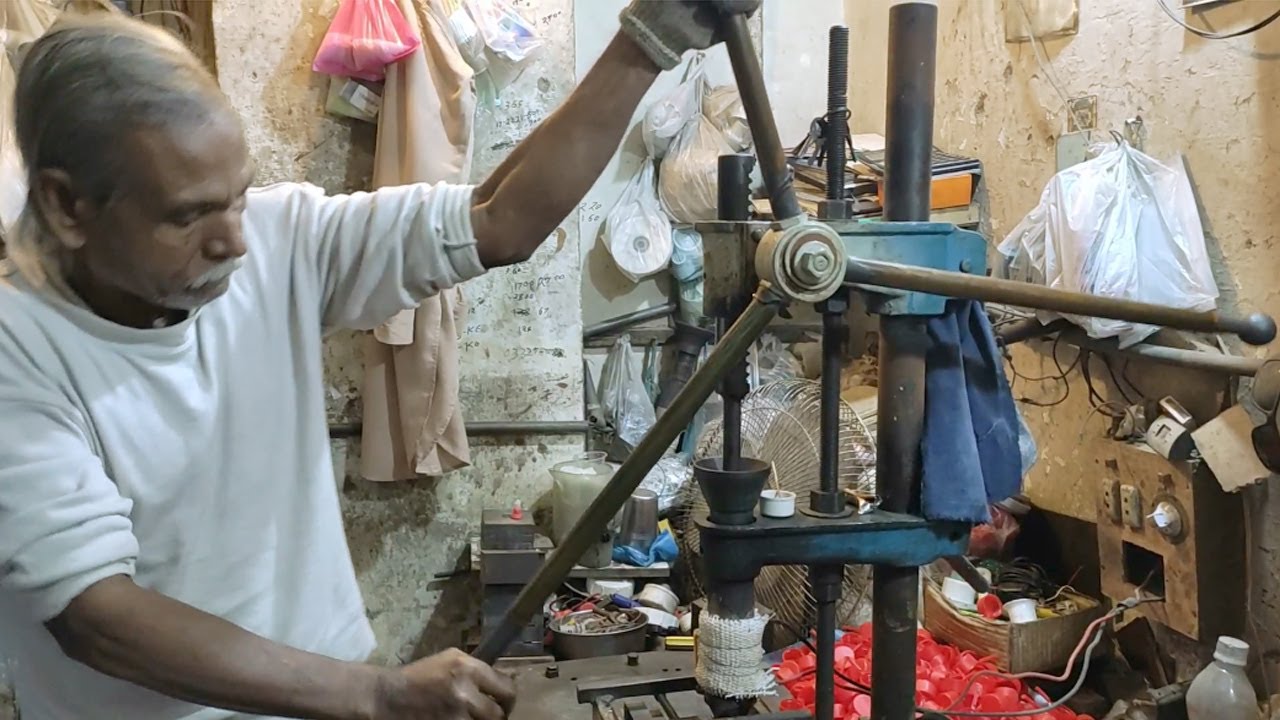 Amazing molding process of rubber and plastic parts || plastic molding work