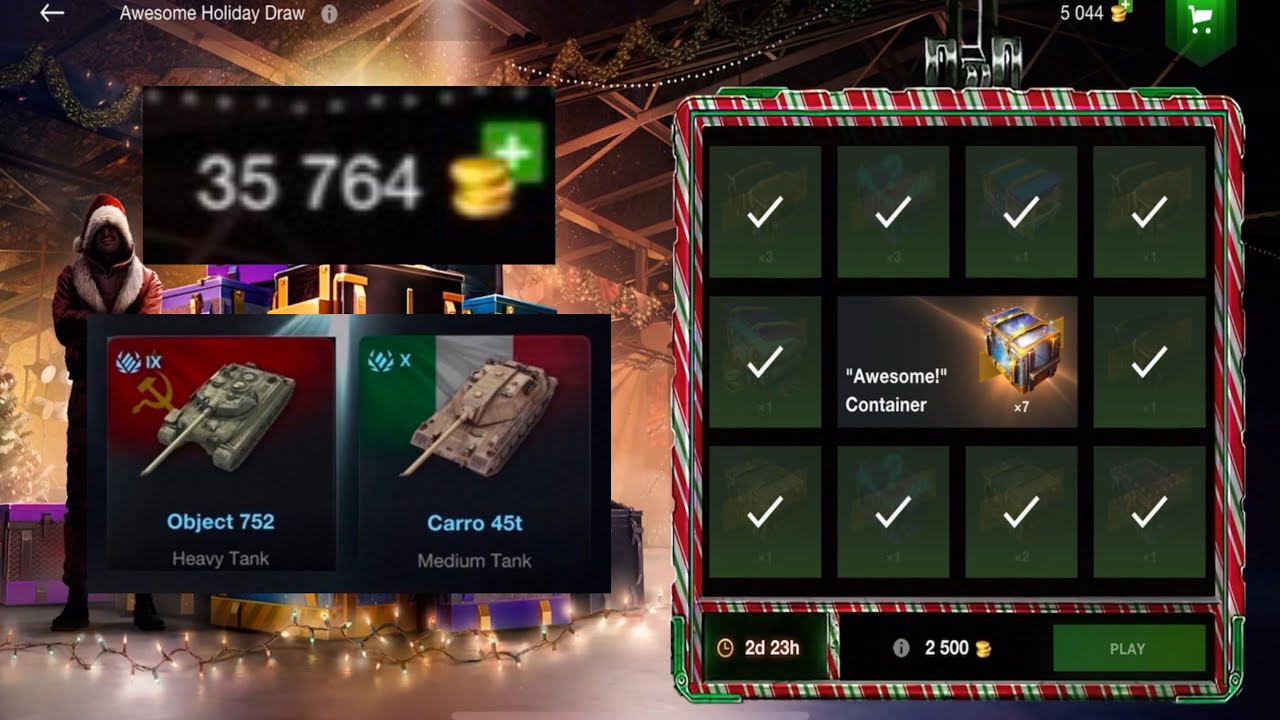 Wot Blitz - Awesome Holiday Draw