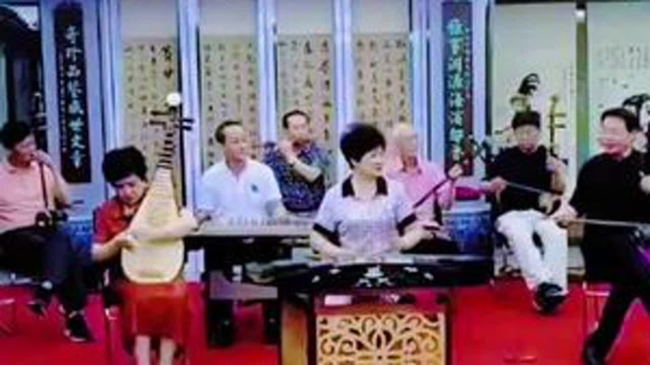 清风入弦弹雅韵 明月当空照高情《大八板》领奏郭粦书老师～汕头市大庸堂霞光乐影潮艺会