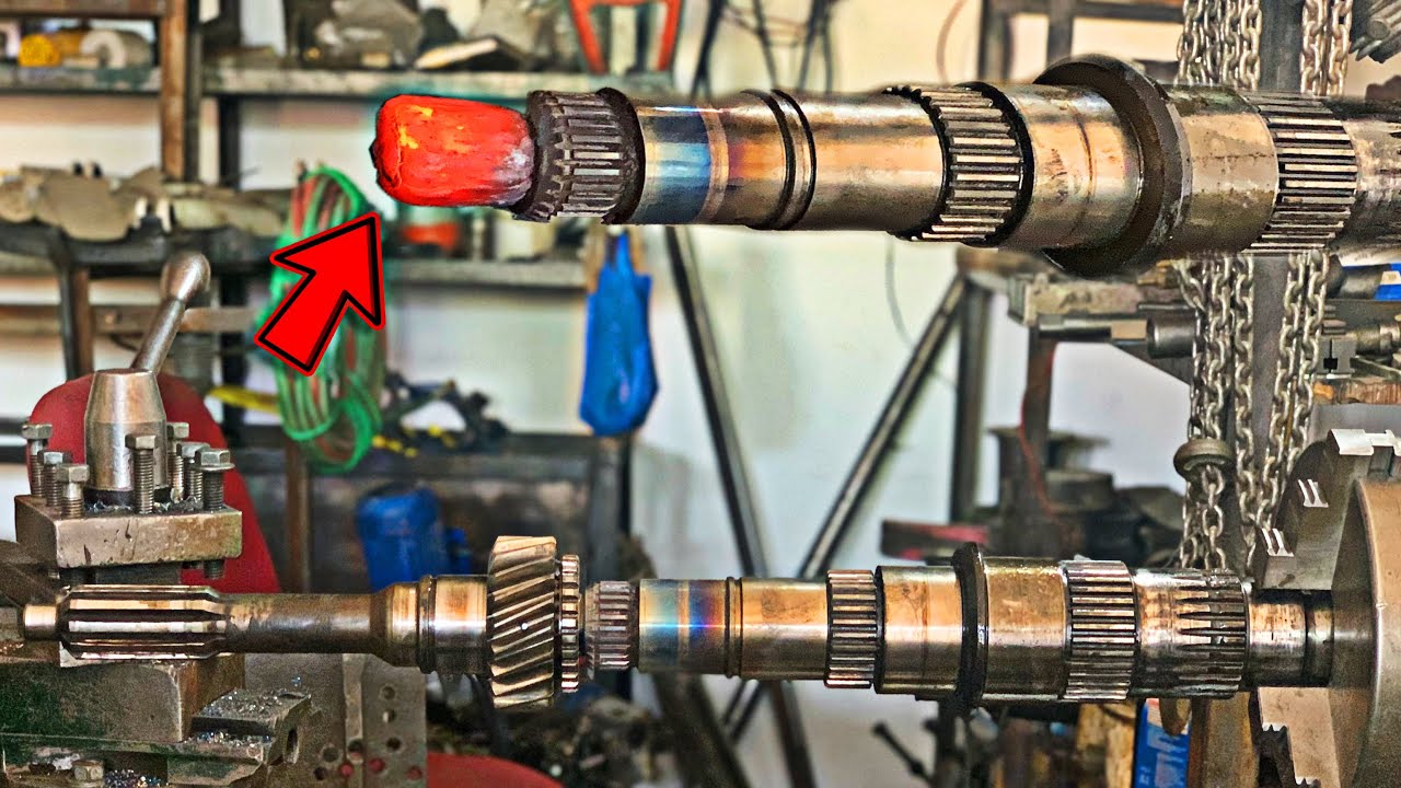 Repair GearBox Main Shaft I| Small Bearing  Size