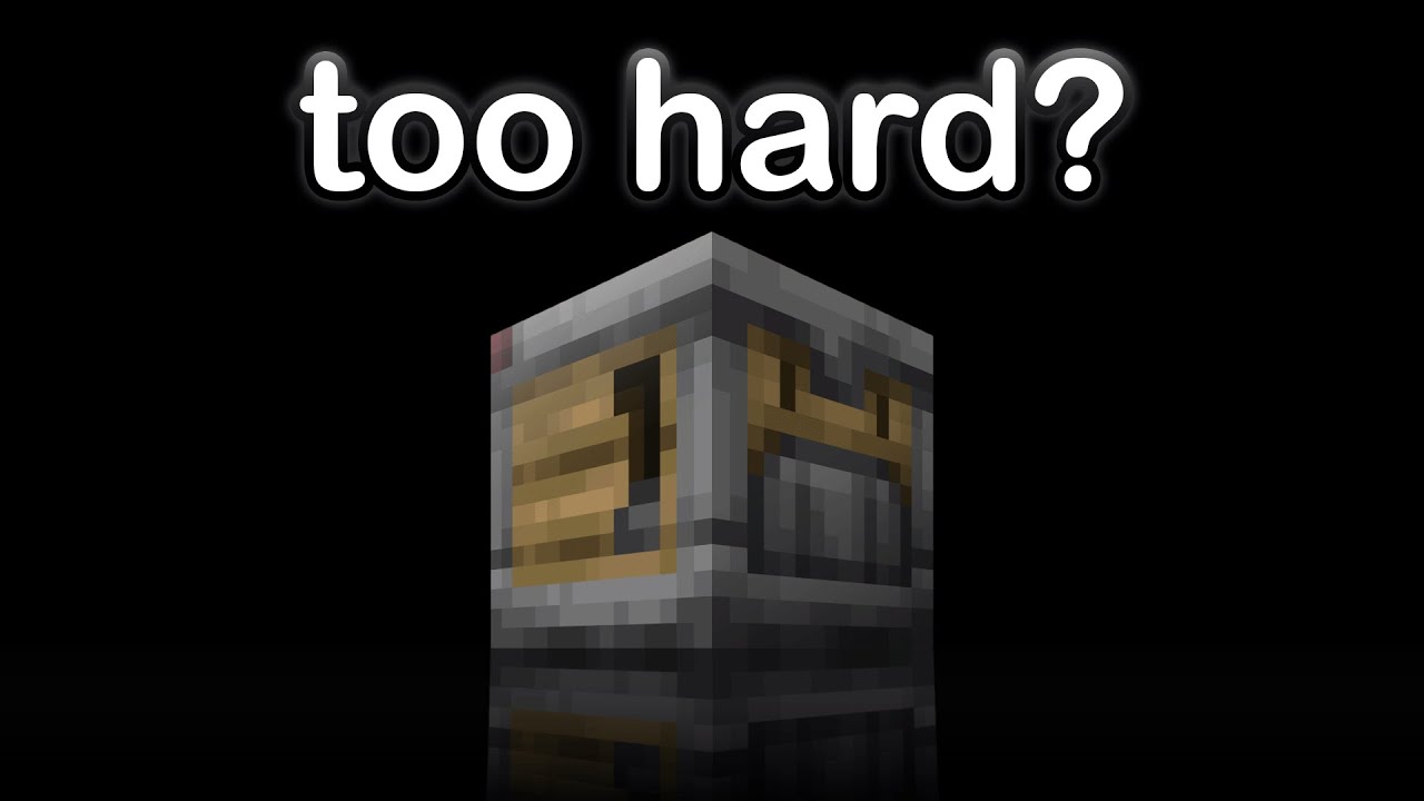 Minecraft's Accessibility Problem