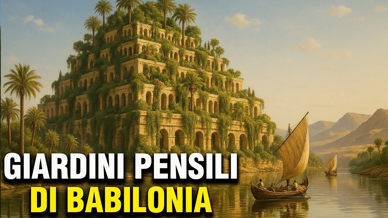 I Giardini Pensili di Babilonia &ndash; Le Sette Meraviglie del Mondo Antico
