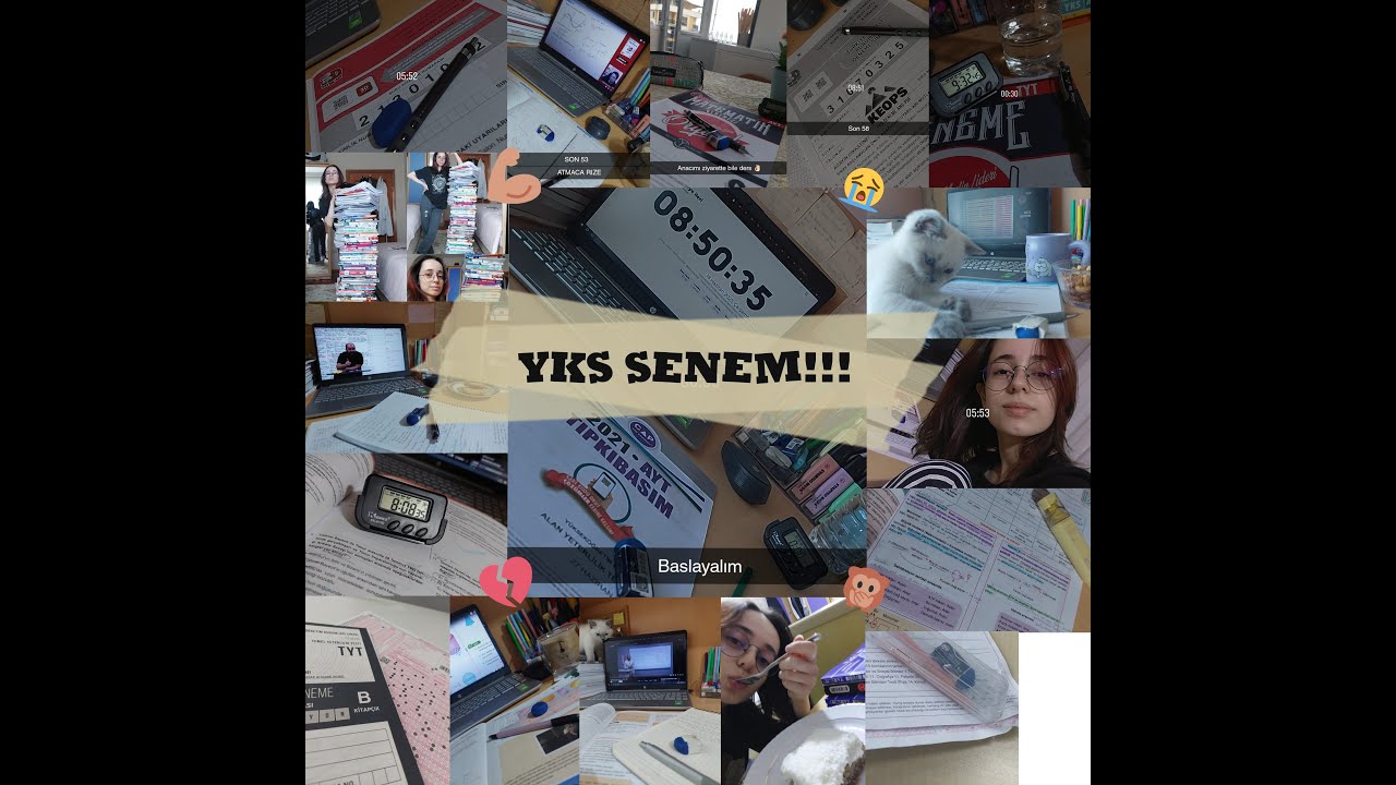 YKS 2025 SERÜVENİM! (gözyaşı,fedakarlık,mutluluk,stres,başarı..)