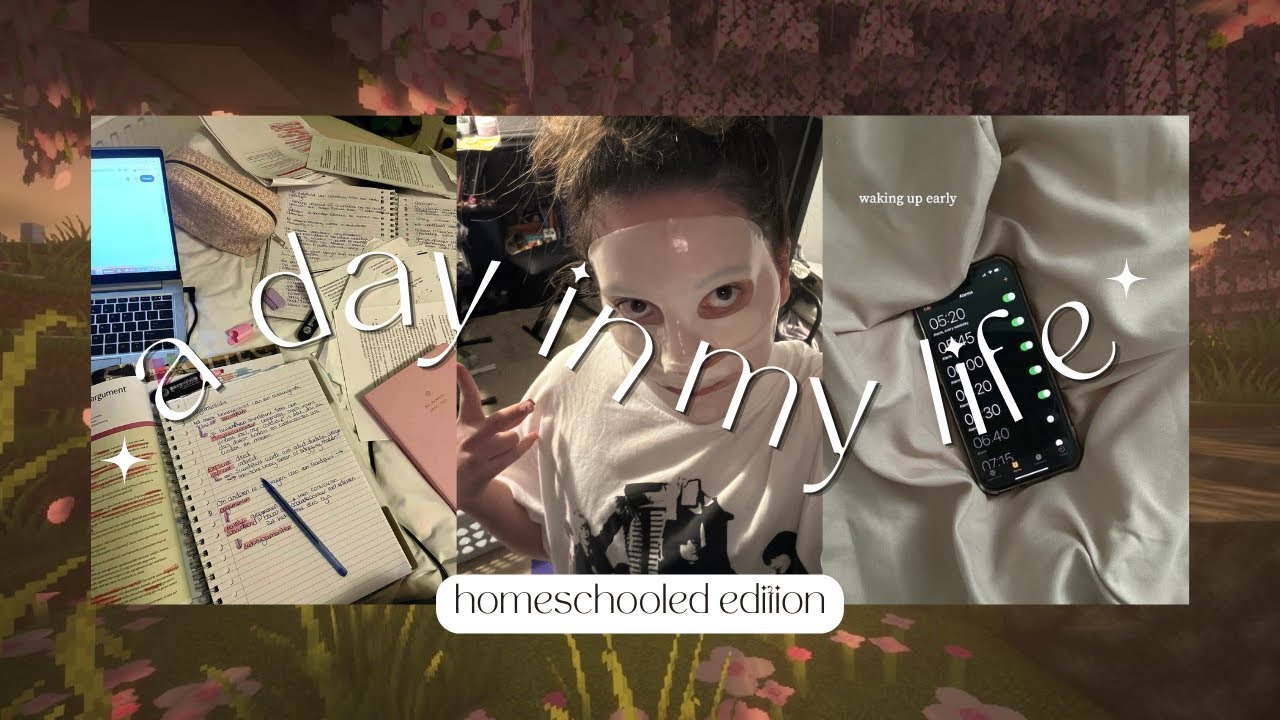 a day in my life! // homeschooled edition