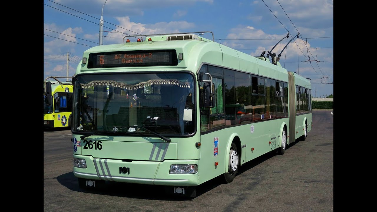 Троллейбус Минска БКМ-333,борт.№ 2616 (15.09.2017)