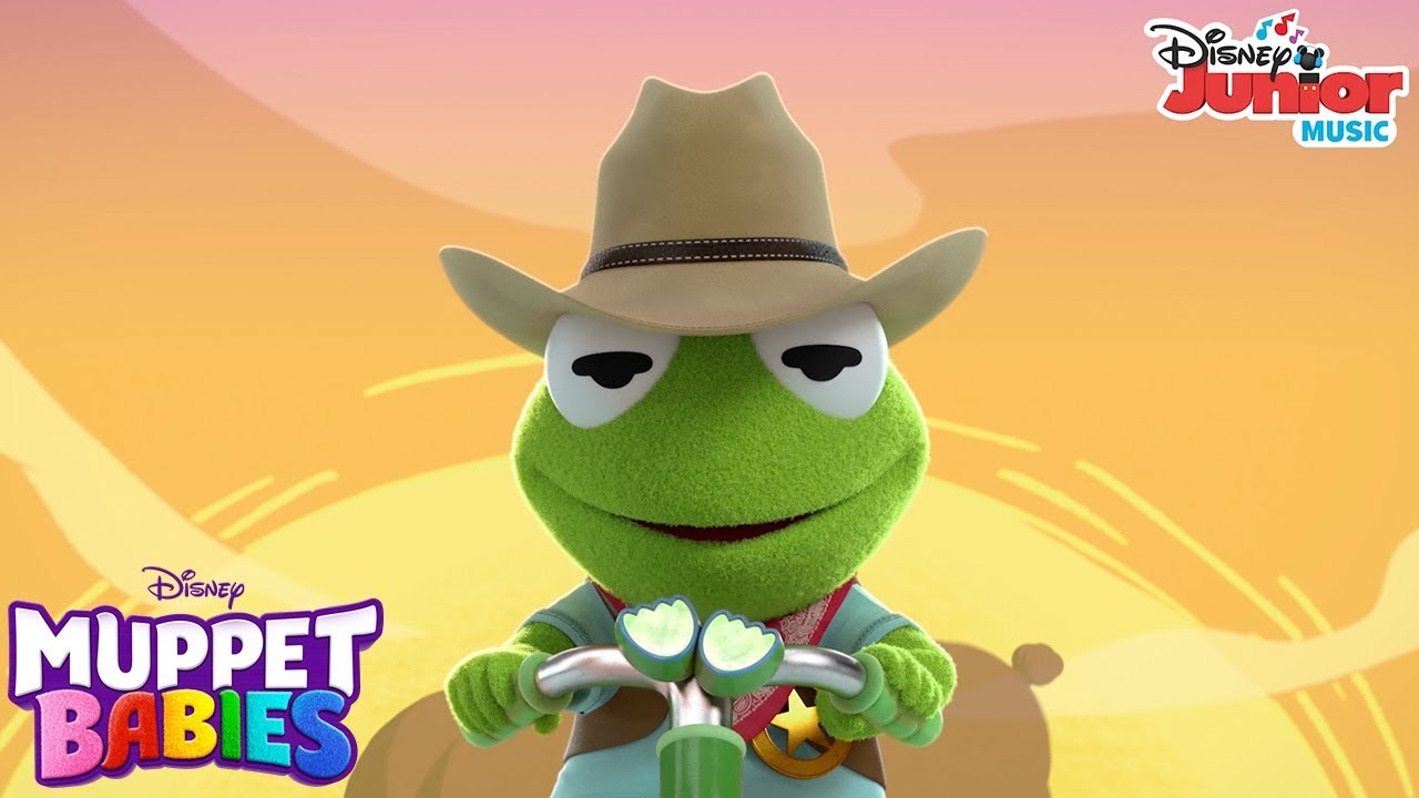 Hopalong Froggy and the Buckin' Bronco 🤠 | Music Video | Muppet Babies | Disney Junior
