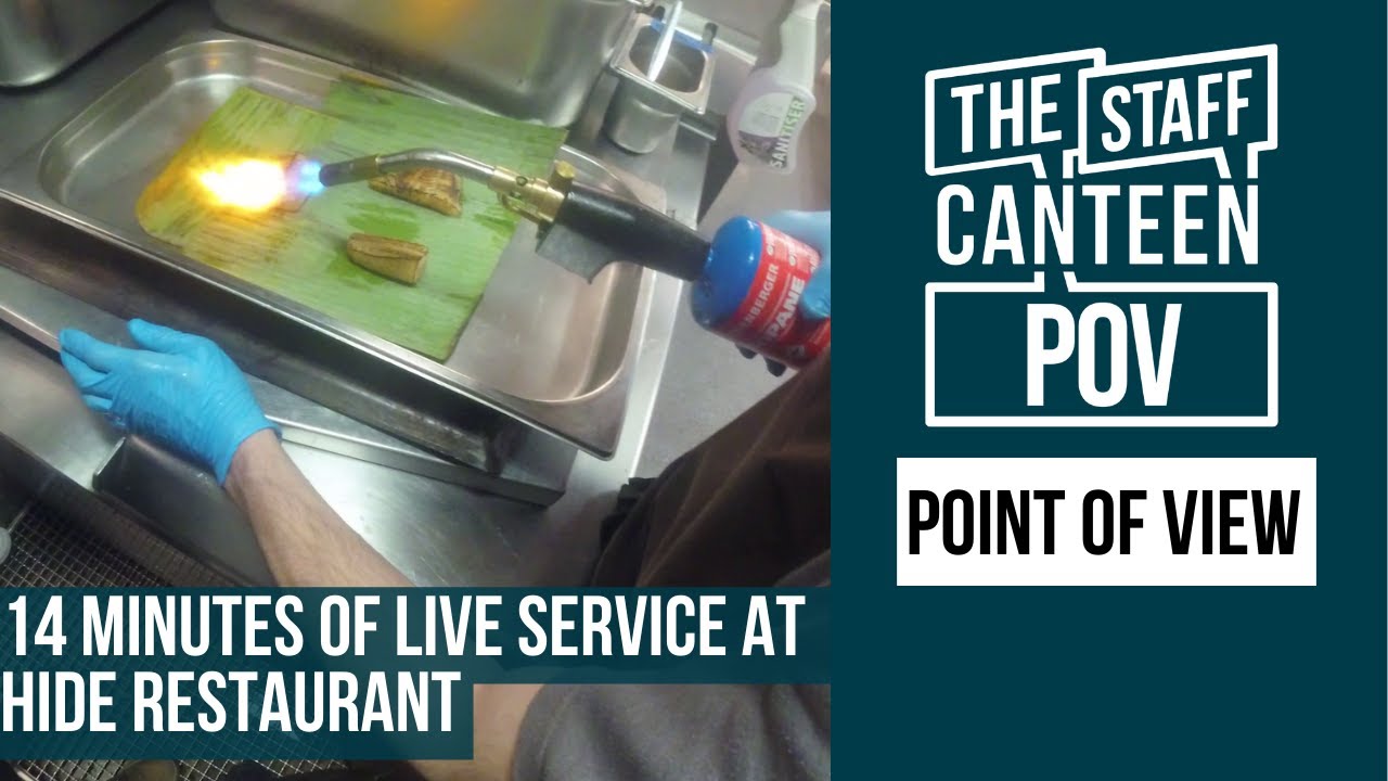 Live service at Michelin-starred restaurant HIDE Mayfair. POV: 14-minute