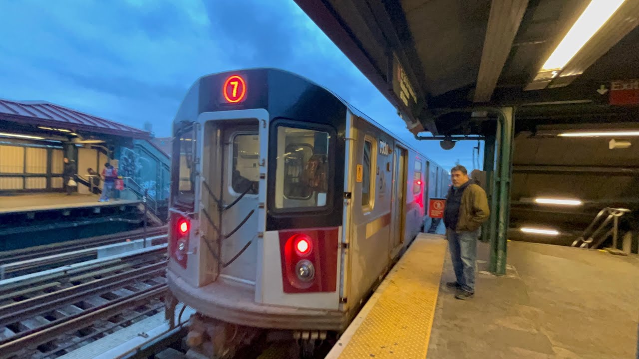 MTA (7) train expedition: 74 St - Flushing (Jan 2024)