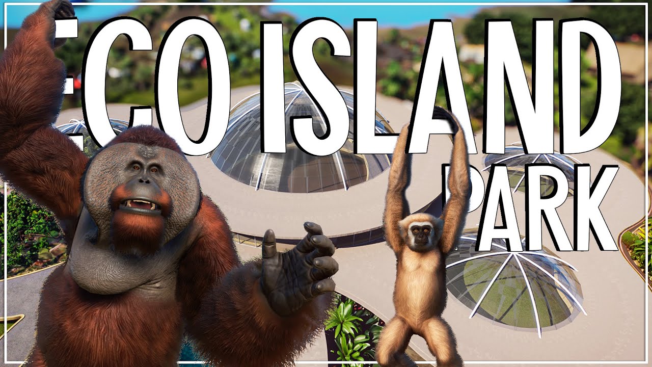 I Built a BEAUTIFUL INDOOR MIXED Orangutan & Lar Gibbon Habitat in Planet Zoo