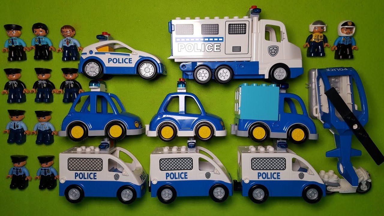 LEGO DUPLO POLICE CARS & POLICE STATION / 레고 듀플로 경찰서와 경찰차들
